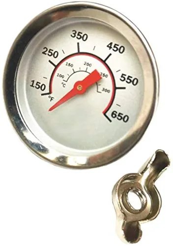 Vista 11 de Medidor de temperatura de parrilla de 1.8 pulgadas para reemplazo de termómetro de parrilla CharBroil G432-8L00-W1 Charbroil Advantage Tru-Infrared