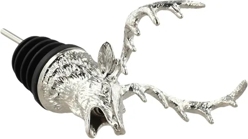 Vista 7 de Aireador de vino tinto de forma animal para bar casero (plata)