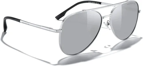 Vista 5 de MERRY'S Gafas de sol clásicas de aviador espejadas para hombres y mujeres, polarizadas, para conducir, pescar, hombres