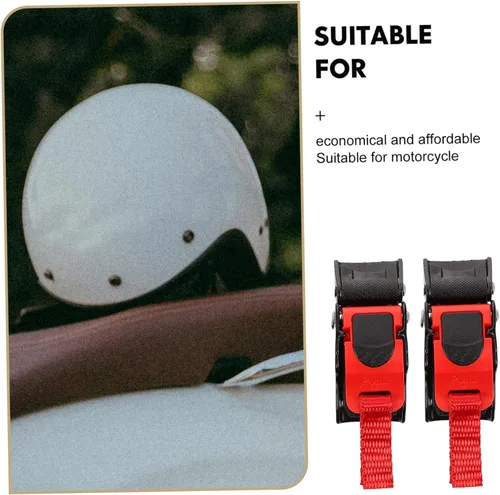 Vista 6 de Zerodeko 2 accesorios de hebilla de liberación rápida para motocicleta, clips duraderos para correa de barbilla, accesorios versátiles y fiables
