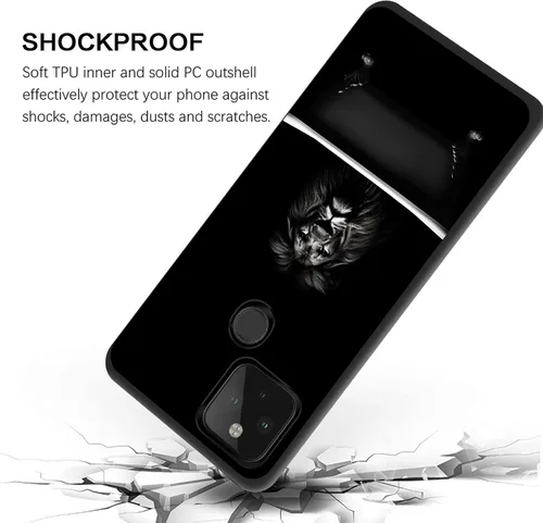 Vista 135 de Funda delgada para Google Pixel 4 XL, funda delgada de silicona de TPU suave a prueba de golpes para Google Pixel 4 XL, astronauta Galaxy