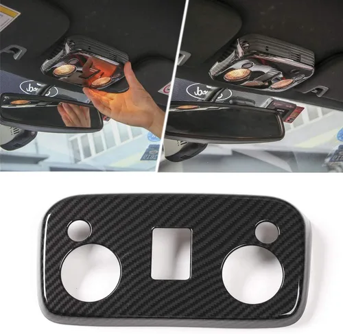 Vista 7 de Lámpara de lectura para coche, cubierta de marco para decoración interior de Ford Mustang 2015-2017 (azul)