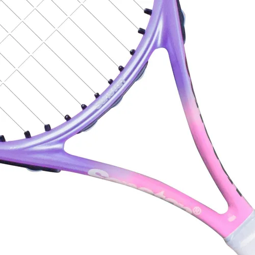 Vista 8 de Senston Raquetas de tenis para niños de 25" con 3 pelotas de tenis rosa