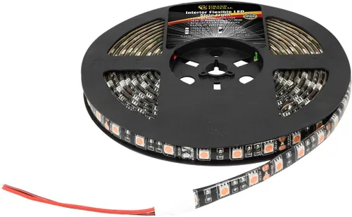 Vista 8 de Grand General 70590 - Tira de luz LED flexible de 16 pies 5050, impermeable, para uso interior, color ámbar
