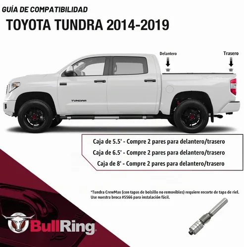 Vista 6 de BullRing - Anclajes de amarre retráctiles de ajuste empotrado - Ram, Tundra