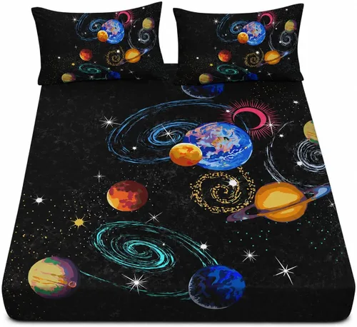 Vista 28 de AILONEN Juego de sábanas bajeras de mariposa y mariposa para niñas, juego de ropa de cama con diseño de mariposas y cerezos rosados, para regalo