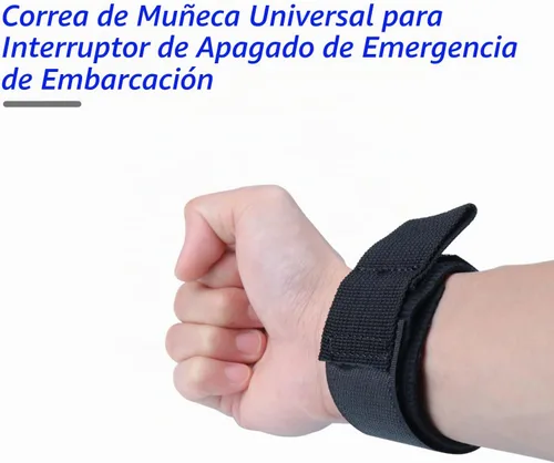 Vista 4 de Cordón para interruptor de ataque de barco, correa de muñeca flotante universal para moto acuática, reemplazo ajustable
