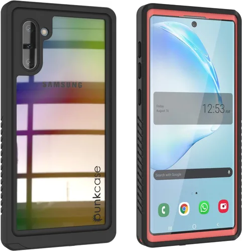 Vista 8 de Punkcase Funda impermeable Note 10 [Serie Extrema] [Slim Fit] [Certificado IP68] [A prueba de golpes] [Resistente a la suciedad] [a prueba de nieve]