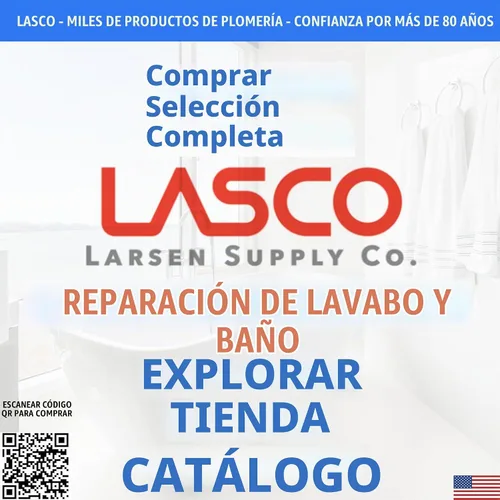 Vista 3 de LASCO 02-3033 Junta de goma de bañera de estilo resistente para zapato de drenaje de bañera