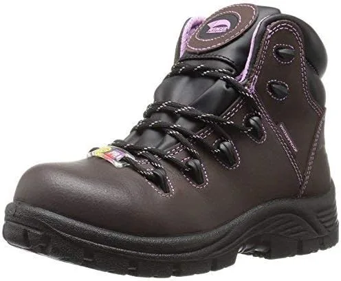 Vista 2 de Avenger Work Boots Women's Framer 6" Leather Comp Toe Waterproof Puncture Resistant Eh Hiker Industrial & Construction Shoe