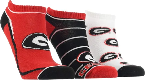 Vista 11 de TCK NCAA No Show Socks for Men and Women, Full Field 3 Pack, Low Cut Ankle Socks College Graduation Gift