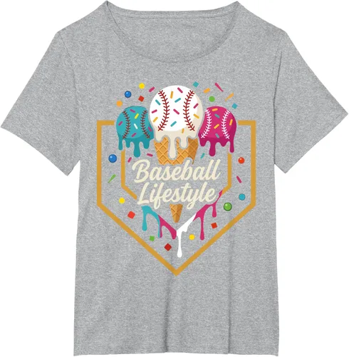 Vista 101 de Baseball Life Style Camiseta