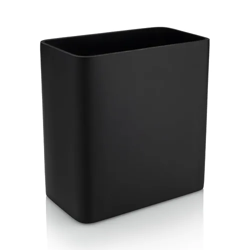 Vista 10 de Essentra Home Papelera rectangular de mármol para oficina en casa, dormitorio, baño, cocina, 2.4 galones, capacidad de 9 litros, cabe en espacios