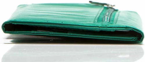 Vista 9 de Big Skinny Cartera delgada Slimvelope de tres pliegues para mujer, con capacidad para hasta 40 tarjetas
