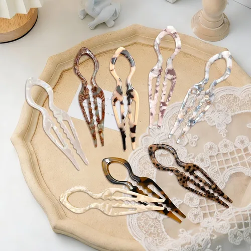 Vista 4 de 4 horquillas de pelo francés Prestige para mujer (juego A)