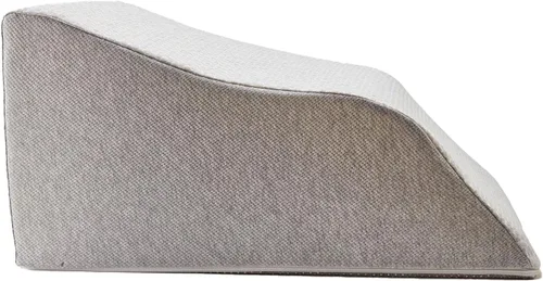 Vista 3 de Almohada de cuña elevadora para reposamantemanos, gris jaspeado, pequeña, ancha Made in the USA,Post Surgery Support, Leg Swelling Relief