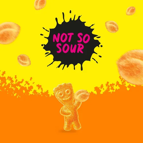 Vista 8 de SOUR PATCH KIDS Peach Soft & Chewy Gummy Candy, caramelos a granel, bolsas de 12-8.07 onzas