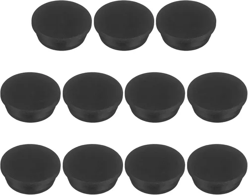 Vista 208 de MECCANIXITY - Tapones de silicona en forma de T (26mm, 1 pulgada de diámetro), color negro