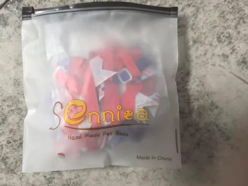 Vista 7 de 24 corbatines para perro del 4 de julio, pajarita para mascotas del Día de la Independencia, collar de rayas de estrellas ajustable, pajarita