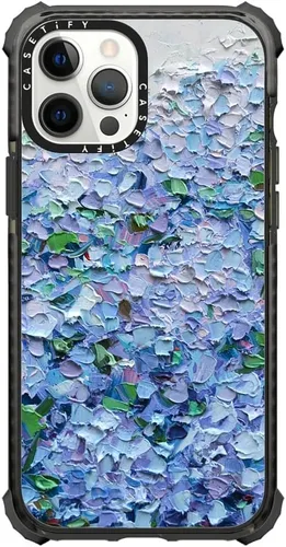 Vista 26 de Funda Ultra Impact de CASETiFY para iPhone 12 Pro Max - Bearly Awake - Negro transparente claro