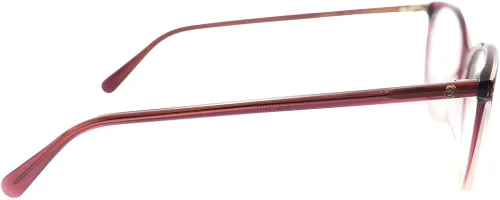 Vista 3 de Gafas Gucci GG 0550 O- 003 Borgoña Rojo Transparente Borgoña