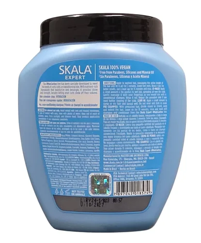 Vista 3 de SKALA Mais Cachos Hair Type 3ABC - Elimina el Anti Encrespamiento, Para Cabello Rizado - Crema de Tratamiento Acondicionador y Crema para Peinar 2