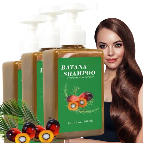 Vista 9 de Batana Shampoo, Shampoo De Batana, para el crecimiento del cabello, hidrata y fortalece (1PC)
