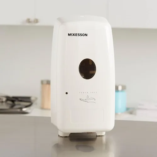 Vista 3 de McKesson Dispensador automático de jabón para jabón espumoso, desinfectante de manos, dispensador de espuma sin contacto, montado en la pared