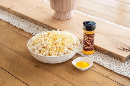 Vista 2 de Condimento salado de manteca par palomitas de maíz Amish Country Popcorn estilo estadio de béisbol, 6 oz