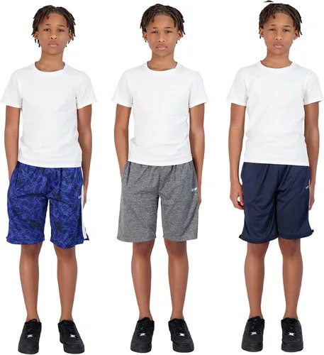 Vista 6 de Hind - Pantalones cortos de baloncesto para niños (3 unidades)