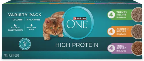 Vista 13 de Purina ONE True Instinct comida húmeda en salsa para gatos - (24) 3 onzas en latas