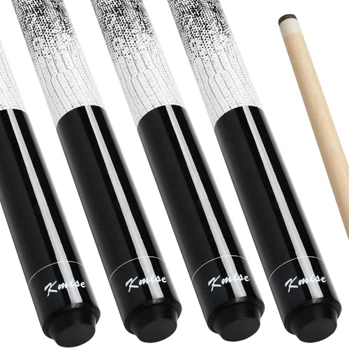 Vista 11 de Kmise 58 Inch FAS Canadian Maple Pool Cue Set 18 19 20 21oz