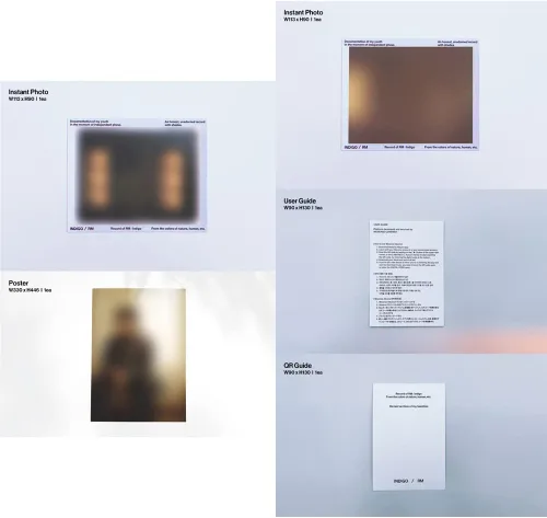 Vista 6 de RM - Set 'Indigo' (Libro+Postal)