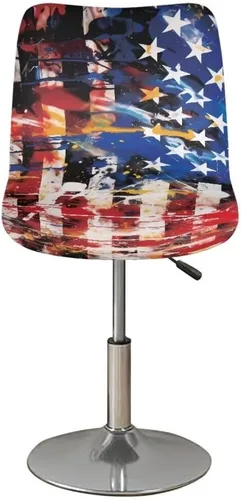 Vista 241 de American Eagle - Juego de 2 fundas para taburetes de bar para sillas de comedor, impermeables, antideslizantes, tamaño universal