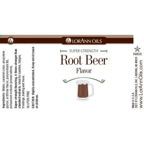 Vista 2 de Sabores súper fuertes 4oz - Cerveza de raíz