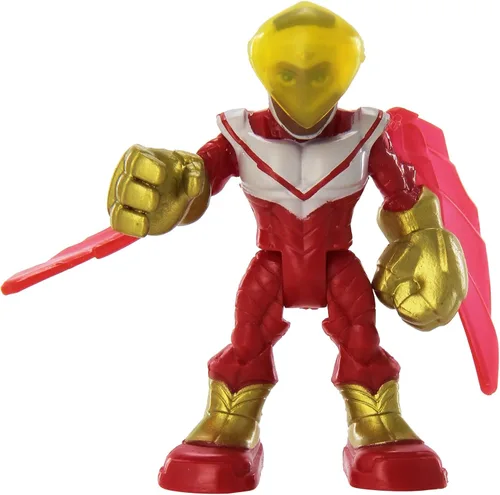 Vista 3 de Playskool Heroes Super Hero Adventures Capitán América y Marvels Falcon Toy