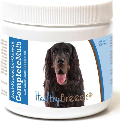 Vista 304 de Healthy Breeds Affenpinscher todo en uno multivitamínico suave masticable 60