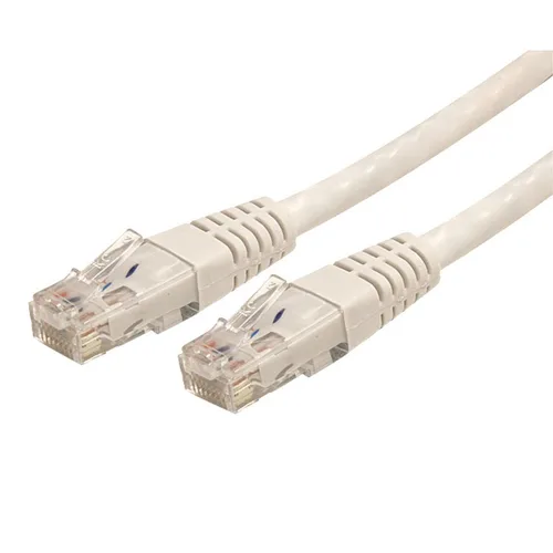 Vista 50 de StarTech. com Cable Ethernet CAT6 de 1 pie – Cable Ethernet CAT 6 Gigabit negro -650MHz 100W PoE++ RJ45 UTP moldeado Categoría 6 Network/Patch Cord