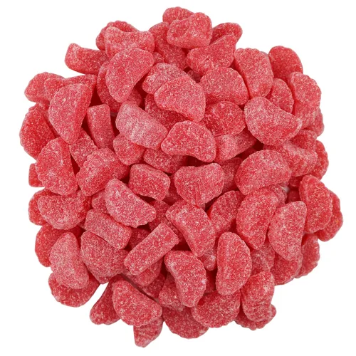 Vista 3 de Smarty Stop - Tiras de caramelo de cereza roja en forma de cuña (1 libra (paquete de 1))