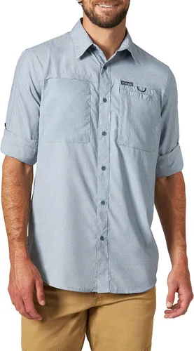 Vista 3 de ATG Men's Atg by Wrangler Men's Long Sleeve Hike to Fish Shirt
