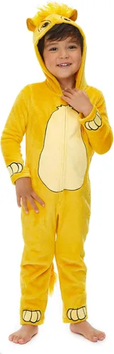 Vista 3 de Disney Mono de cosplay con cremallera Simba de Rey León para recién nacido a bebé