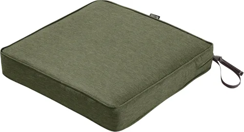 Vista 36 de Classic Accessories Ravenna - Cojín de asiento de patio resistente al agua de 21 x 19 x 5 pulgadas, verde azulado, cojín de sofá de dos plazas