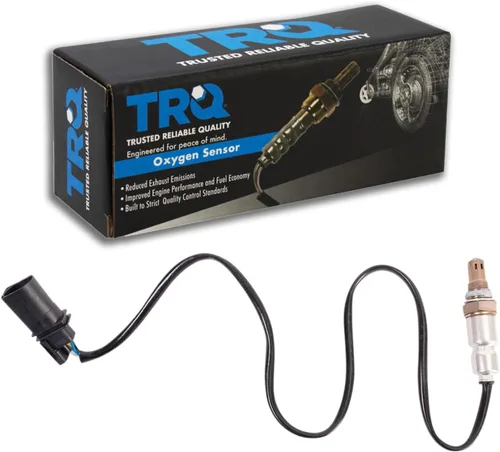 Vista 256 de TRQ Sensor de Oxígeno O2 de 4 Hilos de Banda Estrecha Compatible con VW Atlas 2.0L 2018-21, VW GTI 2.0L 2016-18, Audi A3 Quattro 2.0L 2015-18, VW