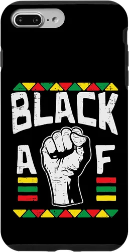 Vista 12 de Black AF Fist Dashiki Kente Pride BLM African American Gift Case for iPhone 17