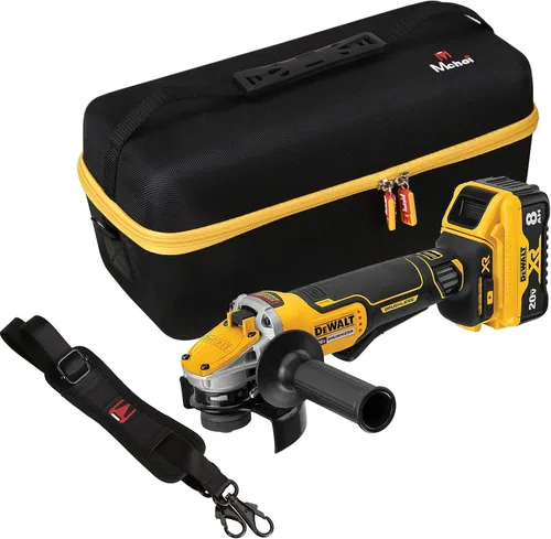 Vista 5 de Mchoi Funda rígida compatible con la herramienta de amoladora angular DEWALT 20V MAX (DCG413B y DCG416B), solo funda