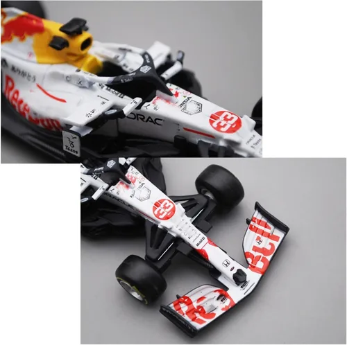 Vista 4 de HTLNUZD Modelo de coche coleccionable de aleación fundida a presión 2021 1/43RB16B #33 Fórmula F1