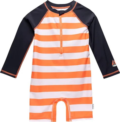 Vista 9 de Gerber Traje de baño de protección solar de manga larga para bebés y niños pequeños Azul (Blue Anchor)