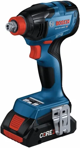 Vista 5 de Bosch GXL18V-227B25 Kit combinado de 2 herramientas de 18 V con llave de impacto/llave conectada dos en uno dos en uno de 1/4 de pulgada y broca