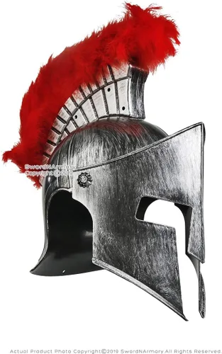 Vista 2 de Munetoshi Casco medieval tipo 4 de caballero de plástico para Halloween, accesorio para fiestas de disfraces de cosplay