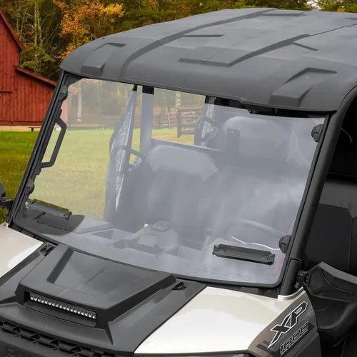 Vista 10 de A & UTV PRO Parabrisas delantero completo para Can Am Commander 800/1000 de 2011-2020 / Accesorios de ventana MAX, Parabrisas resistente